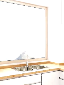 TIDY Over-The-Sink Dish Cabinet Dish Storage Rack Kitchen Plate Drying Organizer With Cabinet Door