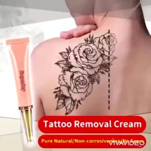 Permanent Tattoo Removal Gel Concealer Makeup No Pain Removal Tattoo Cleansing Cream.