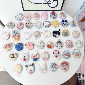 ขาตั้งโทรศัพท์แบบมีแม่เหล็กแรงดูด MagSafe ที่ปรับได้พร้อมอุปกรณ์เสริมสัตว์การ์ตูนน่ารักสำหรับโทรศัพท์มือถือ Android Apple