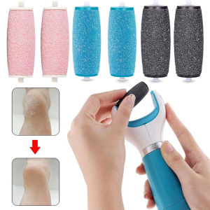 Kemei | 8 Pcs Replacements Roller Heads For Pro Pedicure Foot Care Tool Scholls Feet Electronic Foot File Rollers Skin Remover
