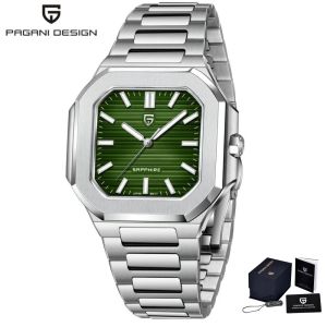 Pagani Design | PAGANI DESIGN PD-YS019 Men Business Quartz Wristwatch Japan TMI VH31 Movement AR Coated Sapphire Crystal Luminous