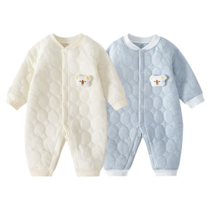Áo Khoác Cotton Mùa Đông Cho Bé Trai Và Bé Gái Áo Khoác Cotton Ba Lớp Giữ Ấm Cho Trẻ Sơ Sinh Quần Áo Mùa Thu Đông Cho Trẻ Sơ Sinh