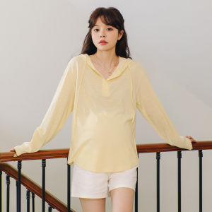 MIDULI | Comfortable Maternity Long Sleeve T-Shirt