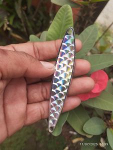 SPOON TIPE S MODEL CORAK SISIK BERAT 40grm TANPA KAIL TRIBLE HOOK