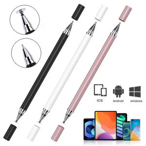 Universal Stylus Pen โทรศัพท์แท็บเล็ตอัจฉริยะอเนกประสงค์2 In 1ปากกาสไตลัส Capacitive สามารถใส่ได้กับ IPhone ปากกาวาดเขียน/Ipad/android หน้าจอสัมผัสแบบ Capacitive ทั้งหมด