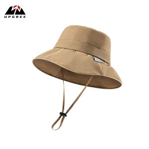 UPGREE Sun Cap Fisherman Hat Sun-proof Hat Casual Sun Hats Portable Fisherman Cap Large Brim Cap Sun Protection Cap UV Protection Hats for Summer Outdoor Travel