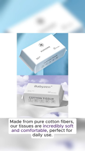[SG Ready Stock] 70Pcs BABYZEN /70pcs Kim Home Disposable Facial Tissue Cotton Tissue Face Towel