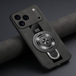 Vỏ điện thoại da thuộc da cừu cho Huawei Mate 80 Pro Max Mate 90 Pro Max dạng nhẫn từ tính Magsafe có chân đế chống sốc tản nhiệt bảo vệ camera vỏ bảo vệ cho Huawei Mate 80 Pro.