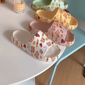 BI Sandal Slop Motif Panda / Sandal Slop Motif lOVE / Sandal Fashion Wanita / Sandal Lucu & Imut / Slip Sandal Cewek Sandal Import R797