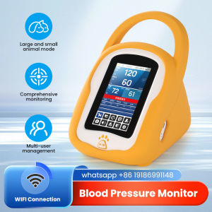 5 inch IPS Touch Screen Vet Sphygmomanometer Veterinary Pet Tensionmeter NIBP BP Blood Pressure Monitor
