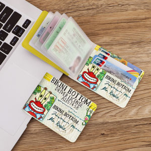 Cute Portable Licensee Protection Cover Car Driving License Leather Case Multi-Card Holder Anti-Magnetic Men Women Design