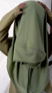 Hijab Dagu Malay Anak 2-10 th/Bergo Dagu Anak Jersey/Hijab Daily Dagu Malay Anak