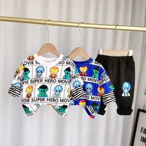 Setelan Anak Laki Laki Baju Anak Laki Laki Import Set M0VIE Super Hero