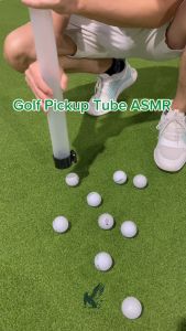 Tabung Pemungut Bola Golf Plastik: Peralatan Golf Praktis