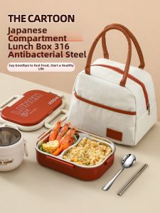 XIAOCHUSHU | Insulated Lunch Box for Students and Office Workers Microwave Heating