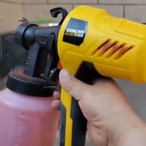 AutoWay 500W High Pressure Electric Paint Spray Gun Hilda Spray Gun Portable Spray Gun Detachable free shipping