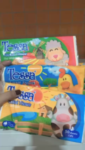 TISSUE(1 PACK ISI 20PCS) TESSA TRAVEL 50 SHEET