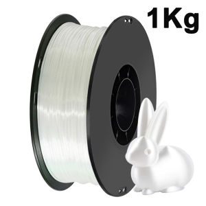 Sợi Nhựa PLA Silk White 3D Printer Filament 1.75mm 250g/500g/1Kg Đóng Gói Chân Không Chất Liệu PLA Đặc Dùng Cho Máy In 3D