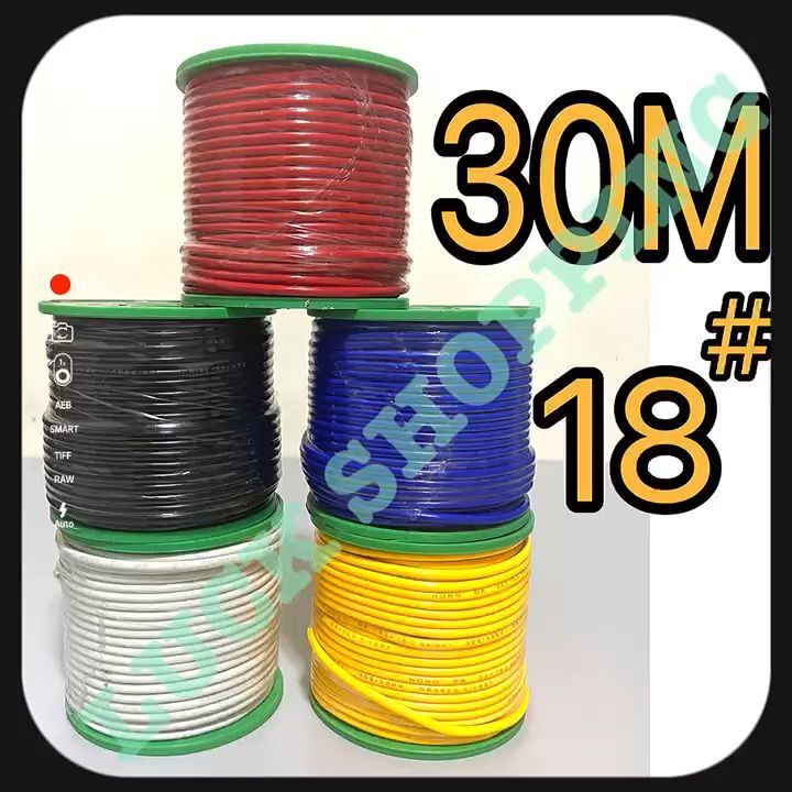 30meters 18# Motorcycle Car Universal Single Wire | Lazada PH