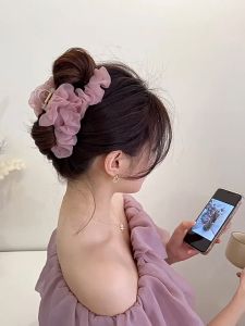 Mesh Hair Clip 🎀 网纱抓夹 Klip Rambut Lembut Hair Claw Large Hair Pin Hair Accessories Woman Korean Style