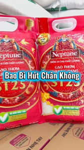 Combo 2 Túi Gạo ST25 Neptune Gạo Thơm Thượng Hạng-NSX Luôn Mới (Tổng 10Kg)