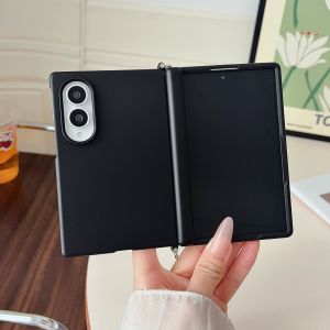 szhaiyu | For Samsung Galaxy Z Fold Wide Fold8 Luxury Matte Gradient Case for Magsafe Magnetic Color Contrast Hinge Protection Cover