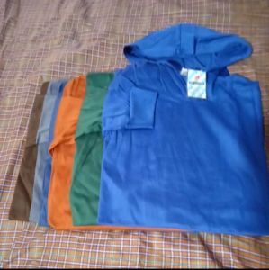 kaos lengan panjang pria kupluk dewasa