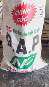 Phân bón DAP (Hàn Quốc) 18-46-0 Nguyễn Phan dễ tan DAP Dùng bón lótbón thúc giúp cây đâm chòi mạnh ra rể khỏe (1KG)