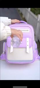 [YL39004] กระเป๋านักเรียนความจุขนาดใหญ่ กระเป๋านักเรียนผ้าอ็อกฟอร์ดกันน้ำ พร้อมส่งจากไทย