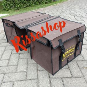 Tas Obrok Motor Kurir Kanvas Tebal Modern
