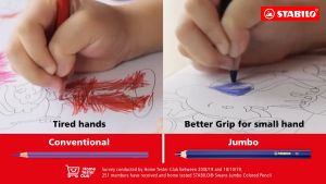 STABILO Swans Jumbo Colored Pencil Box of 18s or 12s (S/L)