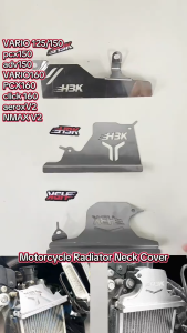 HBK Yamaha AEROX V2/NMAX V2 Radiator Neck Cover with Free Sticker
