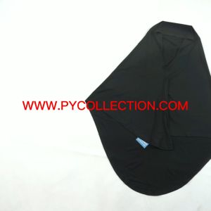 🔸TUDUNG LYKRA LEMBUT HITAM ( KOSHIBO SELAPIS ) TUDUNG SEKOLAH / PT003 - PRESIDENT UNIFORM