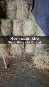 RƠM CUỘN TRANG TRÍ CHĂN NUÔI