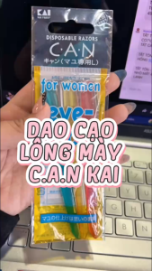 [HCM] SET 3 CÂY DAO CẠO LÔNG MÀY KAI CAN NHẬT BẢN TỈA GỌN CHÂN MÀY AN TOÀN CHO DA - HÀNG NHẬT NỘI ĐỊA