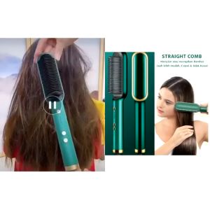 Sopo Ngiro FH909 New Sisir Pelurus Rambut - Catok Sisir Pelurus Rambut Elektric Hair Straightener