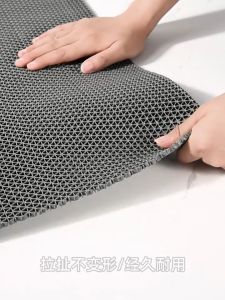 ผ้าเครื่องพิมพ์กันลื่นห้องน้ำ 1/2ม, PVC ทำความสะอาดดี แผ่นรองกันลื่น แผ่นกันลื่นห้องน้ำ ในห้องครัว