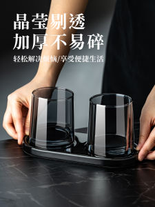 Bộ Cốc Đựng Nước Súc Miệng Bằng Thủy Tinh Sang Trọng Bộ Đồ Vệ Sinh Cá Nhân Dùng Tại Khách Sạn Đồ Dùng Vệ Sinh Cá Nhân Cho Gia Đình