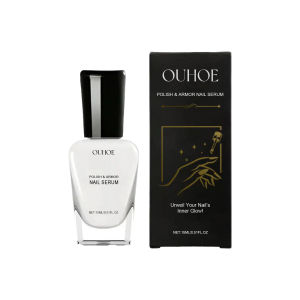 ยาทาเล็บโอโฮและเกราะเซรั่มเล็บเพิ่มความแข็งแรงบำรุงซ่อมแซมความเสียหายส่งเสริมการเจริญเติบโตของเล็บมันวาวและเงางามดูแลเล็บ15มล.