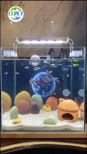 LEPET Hiasan Ornamen Penyelam Aquarium PJ18-1/PJ18-2 Miniatur Penyelam Bahan Resin Untuk Dekorasi Hiasan Akuarium