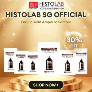 HISTOLAB Ferulic Acid ampoule essence Contains 1% Ferulic Acid 7% Vitamin C  1% VitaminE
