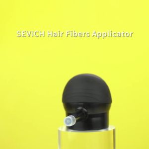 Sevich | SEVICH Hair Building Fiber Set Cover Sparse Hair Or Bald Spots Hair Loss Regrowth Treatment Keratin Hair Fiber Powder Applicator