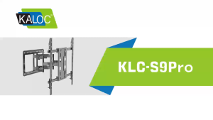 Kaloc S9 Pro 55-86 inch Full Motion TV Wall Mount Bracket (Load:90KG) KLC-S9-PRO