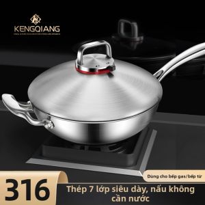 RONGCHUAN | Food Grade 316 Stainless Steel Non-stick Fry Pan
