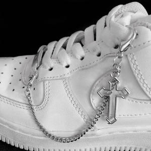 Punk Style Casual Shoe Accessories Chain Shoe Buckle Pendant Decorative Accessories for Sports Shoes New Arrival