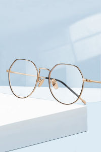 Progressive Multifocus Reading Glasses for Women Blue Light Blocking Metal Full Frame Computer Readers Anti UV/Eyestrain/Glare