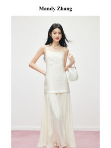 Tulip High-end Design Womens Spaghetti Strap Maxi Dress