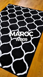 Karpet Maroc 100 X 150 Wb09 Full Black