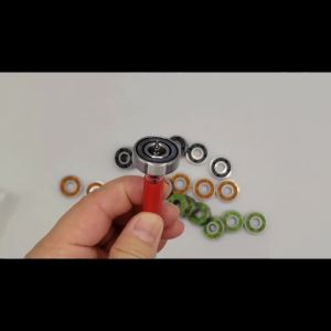8PC Bearings ILQ-11 High-Speed Bearings Are Suitable for Skateboard Long Board Inline Roller Skates and Ice Skates with Low Nois