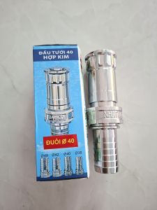 Đầu tưới cây hợp kim Đầu 40 - Đuôi phi 35 và Đuôi phi 40 Javico